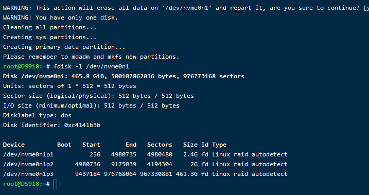 黑群晖DS918开启m.2 nvme固态硬盘做存储空间（支持DSM6.2X和DSM7.X）