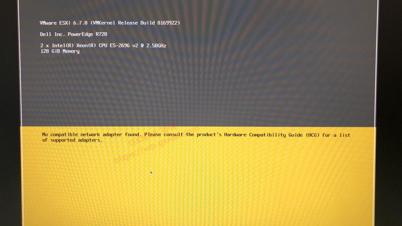 ESXI 6.7 开启网卡直通误把管理口直通后的解决方法